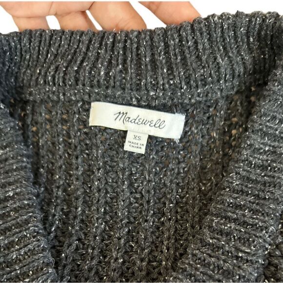 Madewell Pleated Sleeve Pullover Sweater - Picture 6 of 11